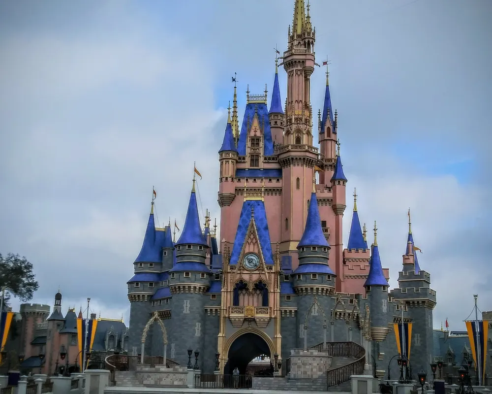 Cinderella's magic castle, Photo via Wikimedia Commons under CC BY-SA 4.0