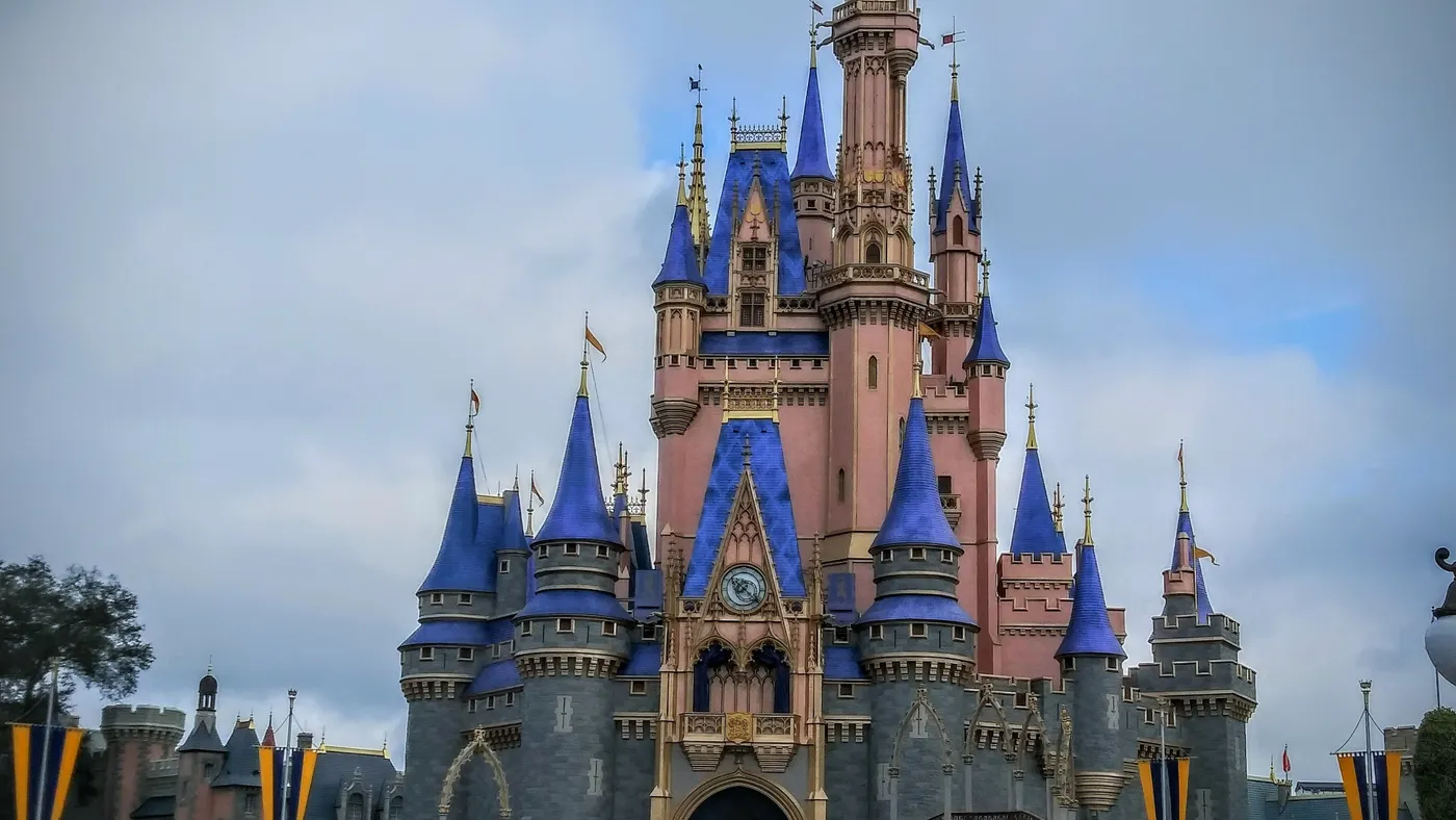 Cinderella's magic castle, Photo via Wikimedia Commons under CC BY-SA 4.0